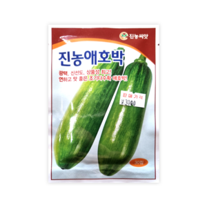 진농애호박 30립 연하고 맛좋은 조기다수확 애호박씨 진농씨앗, 1개