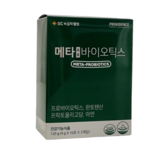 GC녹십자웰빙 메타바이오틱스 30p, 30회분, 120g, 6개