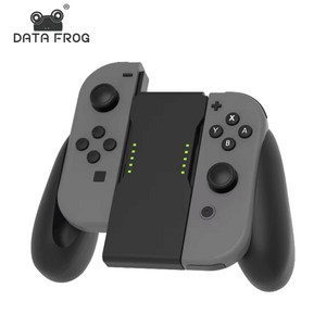 DATA FROG 닌텐도 스위치 조이콘 컨트롤러에 적합한 게임패드 브래킷, 1개, 검은색, NSSTAND-BLACK