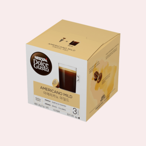 돌체구스토 아메리카노 마일드 캡슐커피, 7.5g, 16개입, 1개