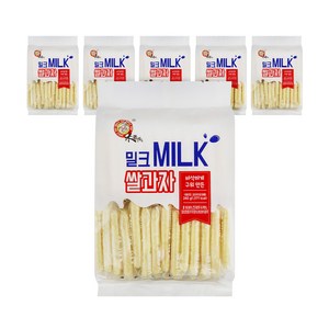 엉클팝 밀크 쌀과자, 6개, 240g