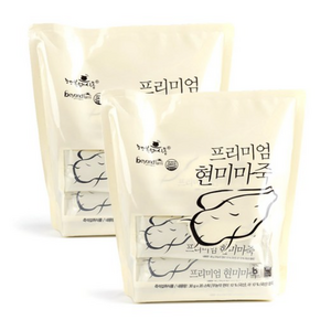 행복우리식품 프리미엄 현미 마죽 선식가루 스틱형 600g 2개, 1.2kg, 1개