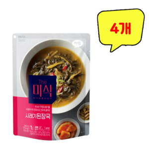 더미식 시래기 된장국, 350g, 4개