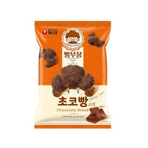 [농심스낵]빵부장 초코빵 55g, 4개