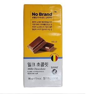 노브랜드 밀크 초콜릿100g, 90g, 30개