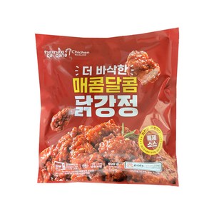 [퀴클리몰] 멕시카나 매콤달콤 닭강정, 2개, 500g