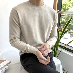 부드러운 캐시미어 16컬러 라운드 무지 긴팔 니트