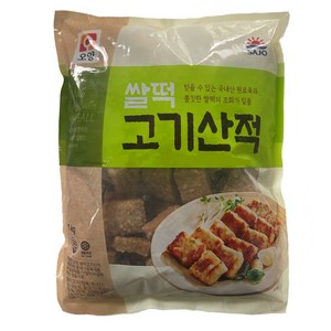 판매자 햇살누리 상품 쌀떡고기산적, 1개, 1kg