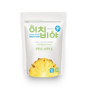 이치비야 동결건조 과일칩 파인애플, 15g, 2개