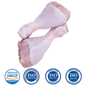 [도담들] 하늘내린 인제 청정닭고기 북채(닭다리 관절 아래 부위) 냉장 HACCP ISO(식품안전 품질경영 환경경영시스템) 인증 100% 국산 산지직송, 1개, 1kg