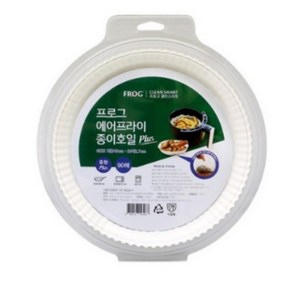 프로그 에어프라이 종이호일 중형 플러스 19 x 2.7 cm 90p, 2개