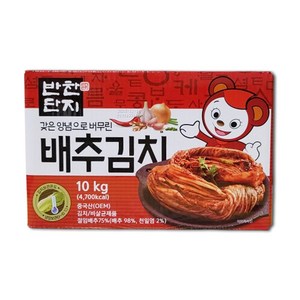 반찬단지 배추김치 10kg, 1박스