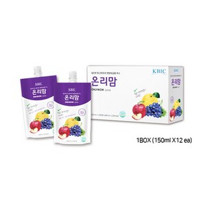 온리맘 주스 임부대용식품, 150ml, 12개