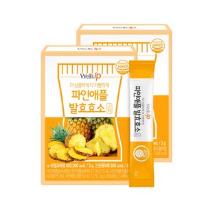 로엘 파인애플 발효효소 30p, 2박스, 90g