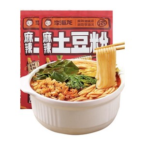 tudoufen 리하이룽 투떠우펀 투또우펀 감자면 마라맛, 2개, 362g