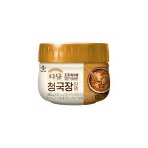 CJ제일제당 다담 청국장양념(냉장) 530g, 1개