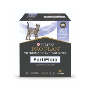 퓨리나 포티플로라 고양이 유산균 프로바이오틱스 파우더 프로플랜 펫 반려동물 30g 30포 Purina Fortiflora Cat Probiotic Powder Supplement, 1개