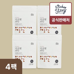 빅마마 시크릿코인 편안한맛, 80g, 4개