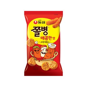 농심 쫄병스낵 매콤한맛 82g X 30봉, 90g, 30개