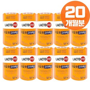 식약처 인증 락토핏 생유산균 코어맥스 종근당 건강 프로바이오틱스 아연, 600g, 2개