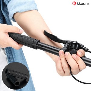 꾼스 미끄럼방지 자전거 손잡이 교체 일자바 그립 핸들 커버 좌우세트, 블루 좌우세트