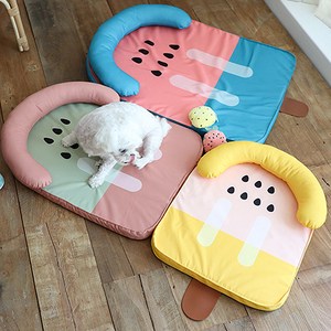 슬로우고 강아지 고양이 쿨방석 아이스바 시원한 여름 쿨매트, 수박
