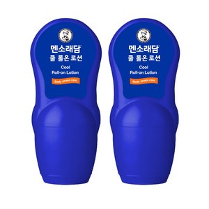 멘소래담 쿨 롤 온 바디로션, 50ml, 2개