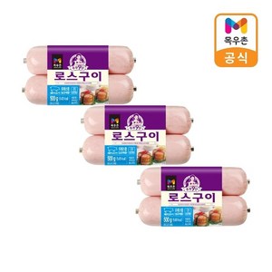 목우촌 [목우촌] 주부9단 로스구이햄 500g x 3개