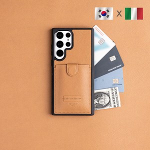 비유어산타 간편한 카드수납 이태리 가죽 갤럭시 S23 울트라 s23 플러스 리얼세이프 베네치아