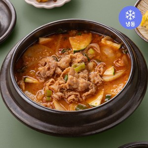 쿡솜씨프렙 우삼겹된장찌개 밀키트 냉동 1인분, 1개, 340g