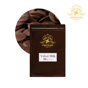 파베글라스 밀크 커버춰 리얼 초콜릿 38% Velvet Milk Couverture real Chocolate, 1kg, 1개