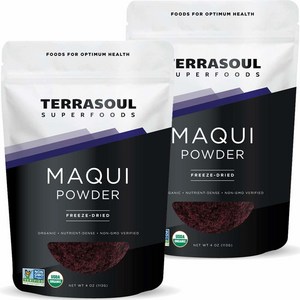 Teasoul Supefoods Oganic Maqui 베리 파우더 226.8g(, 473ml, 2개