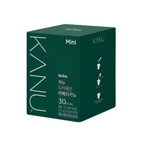 카누 디카페인 아메리카노 미니(mini), 900mg, 30개입, 1개