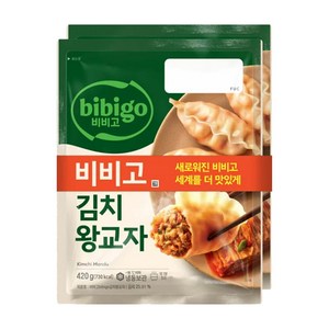 비비고 김치 왕교자, 420g, 6개