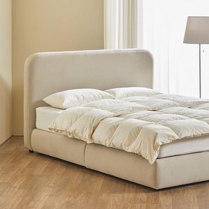 파로마 그랑2 아쿠아텍스 헤드 패브릭 호텔침대 Q 20T라텍폼스, 아이보리