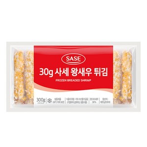 사세 왕새우튀김, 300g, 4개