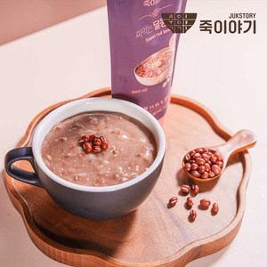 죽이야기 간편한 짜죽 짜먹는 달콩팥죽 170g, 6개