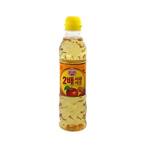 (무)오뚜기 2배사과식초500mlX10개, 500ml, 10개