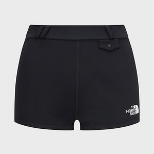 [노스페이스] 여성 서퍼사이드 쇼츠 레깅스 NF6KQ32J_BLK