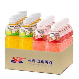 (서진프리미엄) 모구모구 2종혼합(망고+딸기) 320mlx24ea, 24개, 320ml