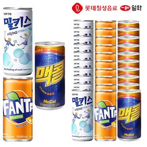 맥콜190&환타190&밀키스190ml X 각10개(총30개), 1세트, 190ml