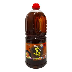 청정식품 식당용 향미유 참기름 더 참 맛기름 1.8L, 1개