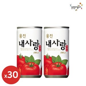 웅진 내사랑 토마토, 180ml, 30개