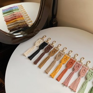 annieeinna 마크라메 데일리 키링 Macrame Key Ring