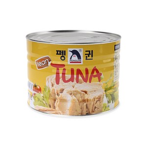 펭귄 살코기 참치 대용량 업소용 참치 1880g, 2개, 1.88kg