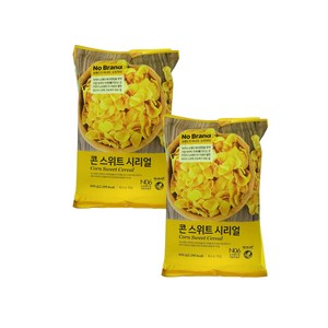 노브랜드 시리얼 콘스위트맛 대용량 아침식사, 600g, 2개