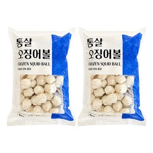 농우 통살 오징어볼 1kg, 2개