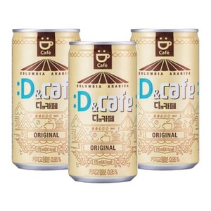 디앤카페 오리지날커피175ml 90캔, 90개, 175ml