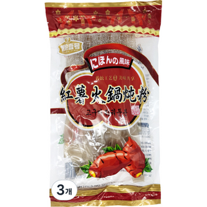 고구마 훠궈둔분 납작 당면, 300g, 3개