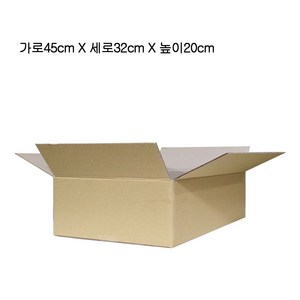 택배박스 택배상자 45cmX32cmX20cm A골 40장, 40개